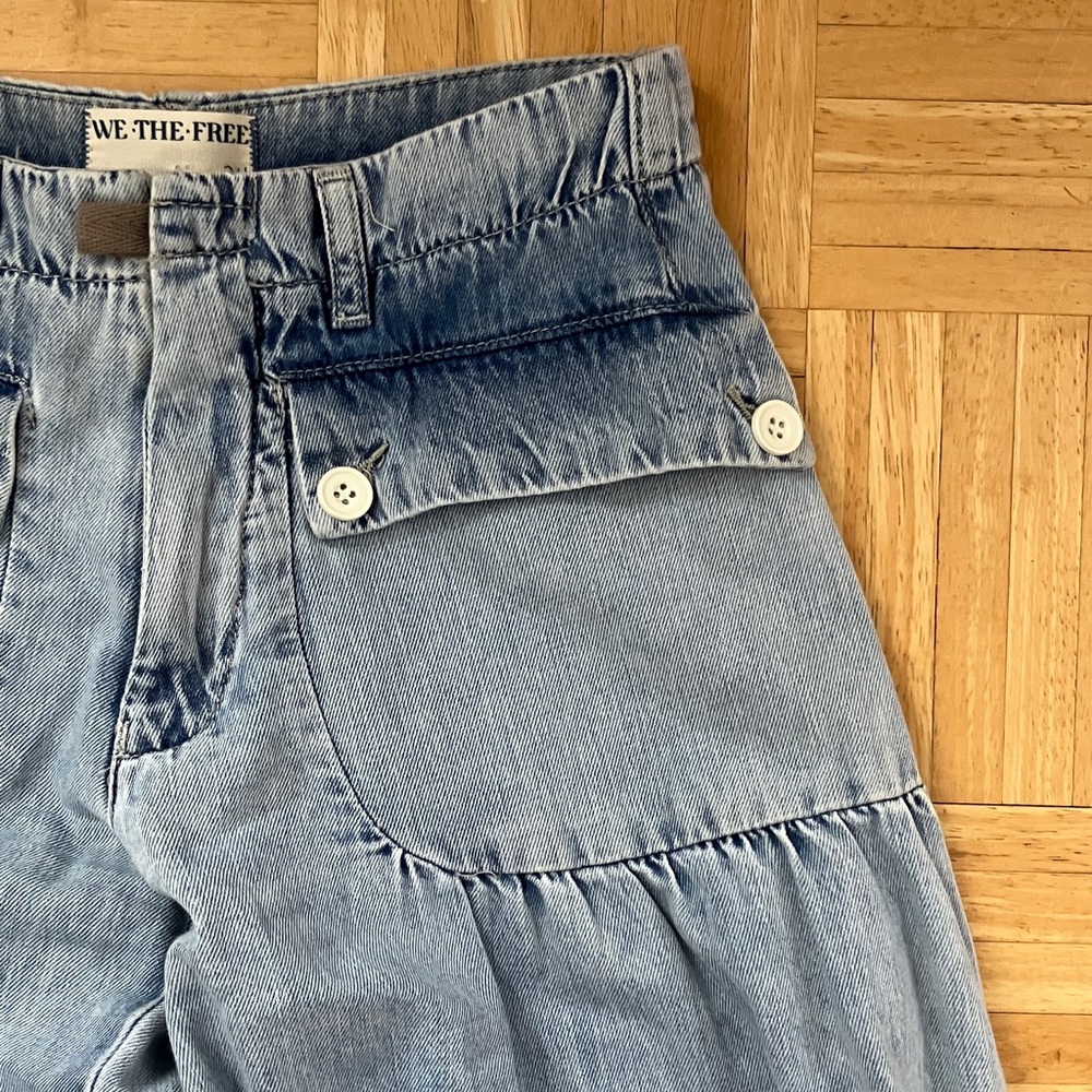 We the Free lotus balloon jeans 24 EUC - Picture 5 of 14